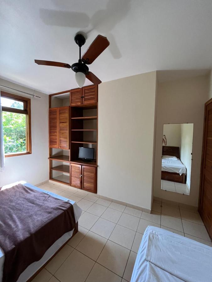 De Frente Pra Praia Apartamento Da Cris Taperapua - Condominio America Praia Flat Порту-Сегуру Екстер'єр фото