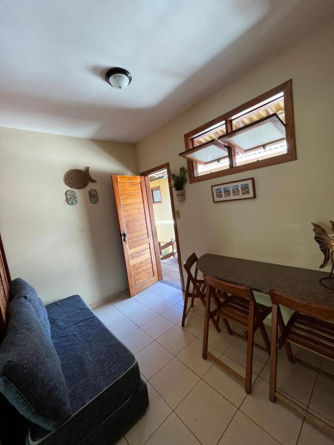 De Frente Pra Praia Apartamento Da Cris Taperapua - Condominio America Praia Flat Порту-Сегуру Екстер'єр фото