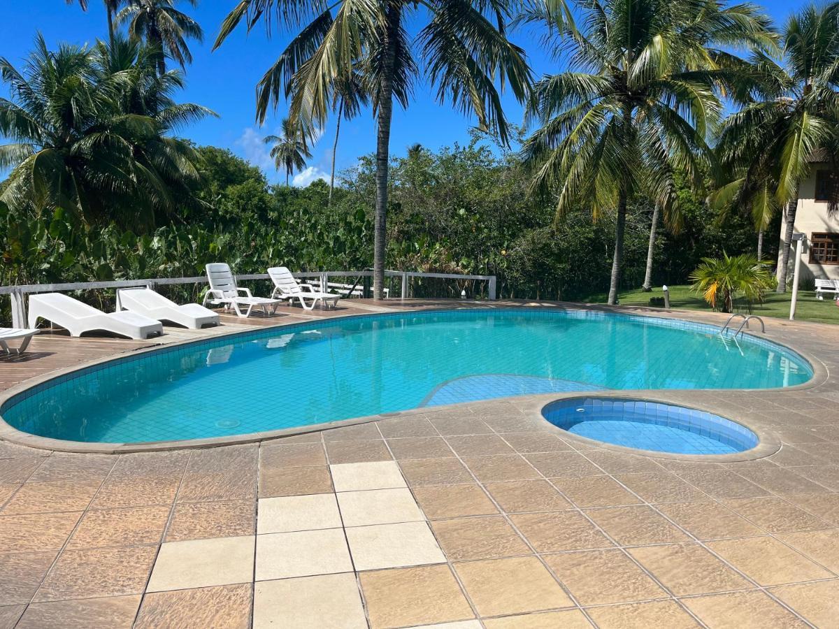 De Frente Pra Praia Apartamento Da Cris Taperapua - Condominio America Praia Flat Порту-Сегуру Екстер'єр фото
